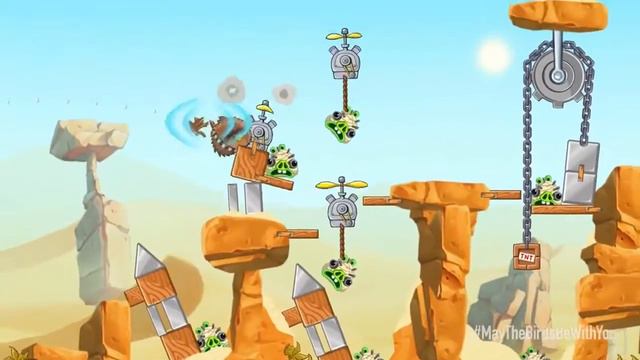 Angry Birds Star Wars 2 character reveals Chewbacca смотреть онлайн