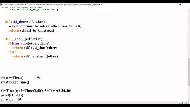 chap17 - Methods in Python - Part 2 смотреть онлайн