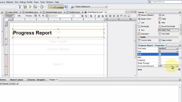 Integrate Charts in Jasper Reports +JSF 2.0 смотреть онлайн