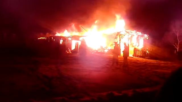 пожар в Загарино смотреть онлайн