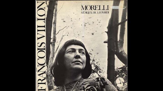 Monique Morelli Chante Francois Villon (vynil) Complet