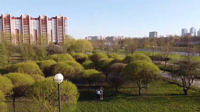 Питерская прогулка - Парк #DjiMavicMini #kupchino #Купчино #Парк #Санкт-Петербург #Полёт
