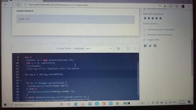 Java Int to String смотреть онлайн