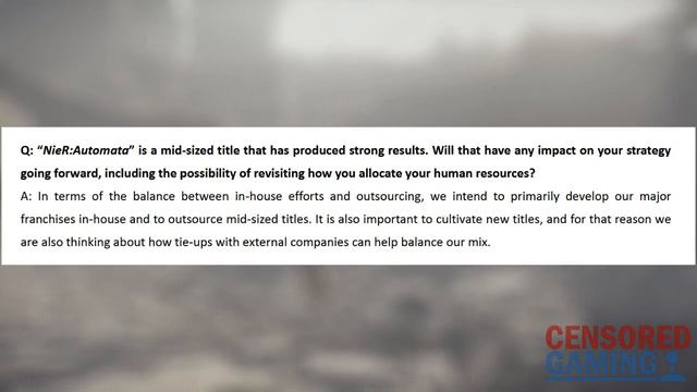 Nier: Automata Has Smashed Square Enix's Expectations смотреть онлайн