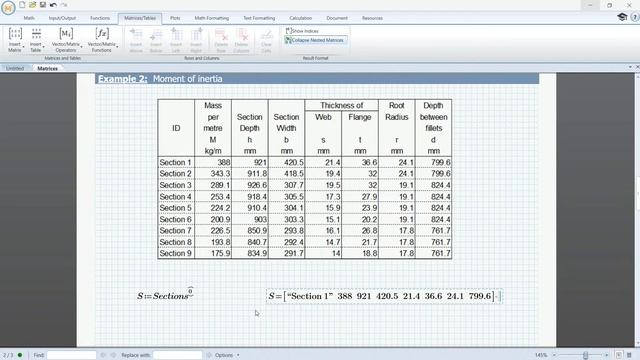Matrices: Extracting Rows and Columns in Mathcad Prime смотреть онлайн