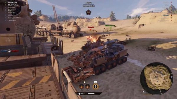 Сцепка на Иглобрюхах • Угараем в Рандоме • Crossout/Кроссаут