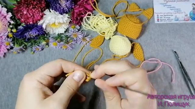 Как связать сову крючком - подробный пошаговый мастер-класс. Совёнок за 30 минут. И.Полищук.mp4 смотреть онлайн