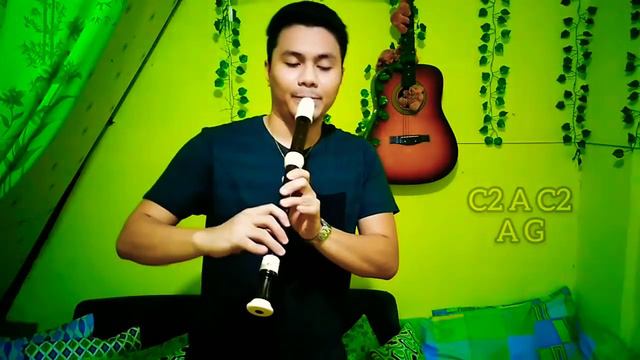 Yesterday Once More - Carpenters (A Cocer using an Alto Recorder) + Notes Tutorial смотреть онлайн