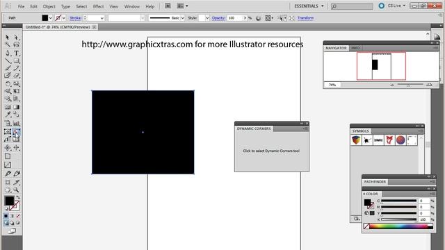 Rounded corners in Illustrator using dynamic corners plugin смотреть онлайн