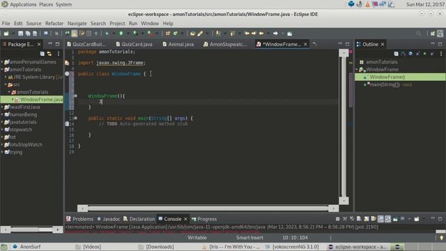 Java Programming tutorials - Graphic User Interface смотреть онлайн