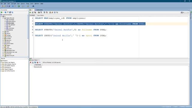 Seri Belajar Oracle #7 - Procedure Insert EMPLOYEES Dengan Pengisian Nilai Kolom Secara Otomatis смотреть онлайн