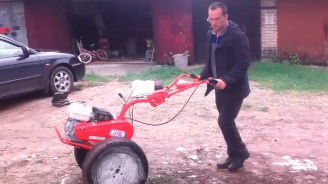 Как утяжелить колеса мотоблоку Салют смотреть онлайн