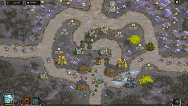 Kingdom Rush (Fungal Forest) - Iron Challenge - Veteran Difficulty (Hero) (Commentary) смотреть онлайн
