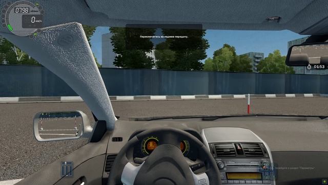 City Car Driving (обучение) - упражнение "разворот" | Logitech g29 смотреть онлайн