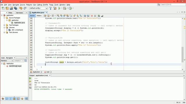 Java Tutorial 4 - Lambda and Functional Interfaces смотреть онлайн