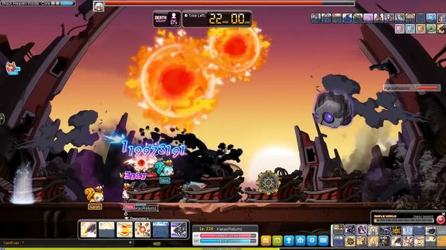 Global Maplestory Pre 5th Job Wild Hunter Normal Lotus Solo in 15min смотреть онлайн