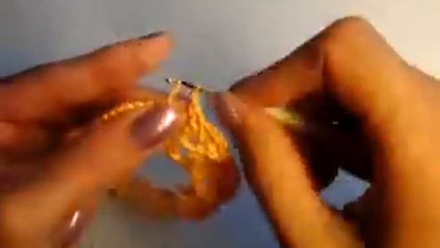 4. Как связать повязку на голову, 4 ряд.avi смотреть онлайн