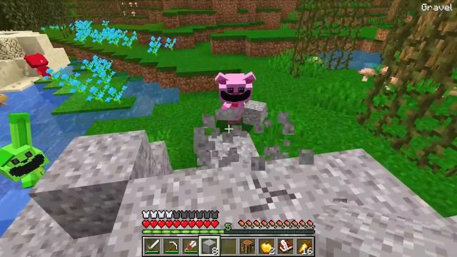 PROTECTING the SMILING CRITTERS in Minecraft! смотреть онлайн