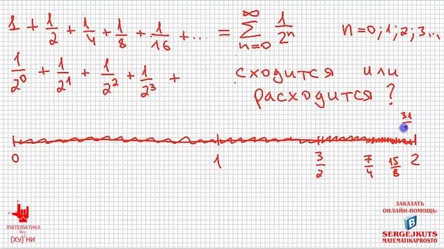 Математика без Ху%!ни. Ряды. Часть 1. Сумма ряда. Сходимость. Геометрическая прогрессия. смотреть онлайн