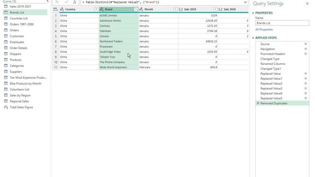 Microsoft Excel and Power Query - Video 12 Manage duplicates смотреть онлайн