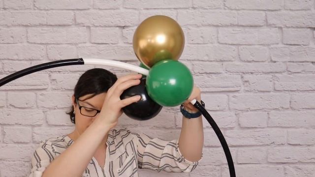 DIY Balloon Hoop | Circle Arch Stand смотреть онлайн