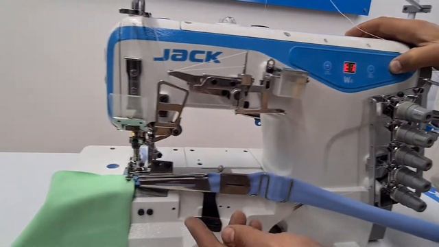 Jack W4-01 - Высокоскоростная распошивальная машина с прямым приводом смотреть онлайн