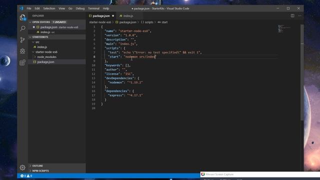 Set Up a Starter Node.js/Express Project with ES6 (ft. Babel) смотреть онлайн