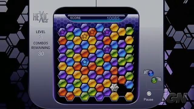 Hexic HD Xbox 360 Gameplay - Playing Hexic смотреть онлайн