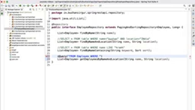 Build REST API with Spring Boot and JPA [2021] - 37 JPQL Select query in Data JPA смотреть онлайн