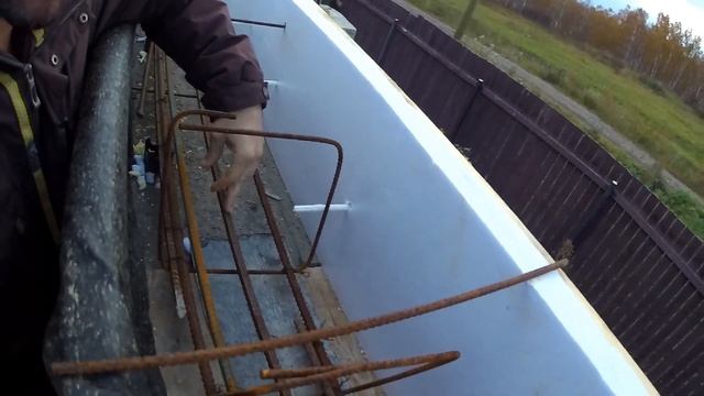 Строительство дома своими руками. Армирование армопояса и перемычек над окнами смотреть онлайн