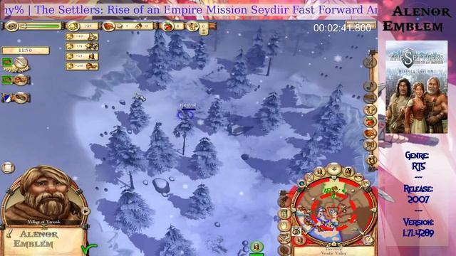 The Settlers: Rise of an Empire Speedrun Mission Seydiir Fast Forward Used 5:26 (old WR) смотреть онлайн