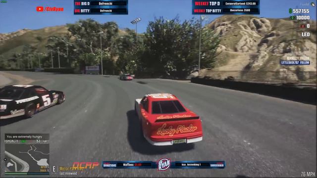 George Races NASCAR | OCRP #35 GTA5 RP смотреть онлайн