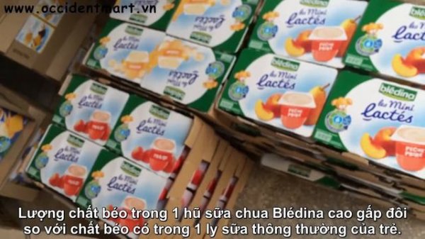Sữa chua Bledina hàng Pháp