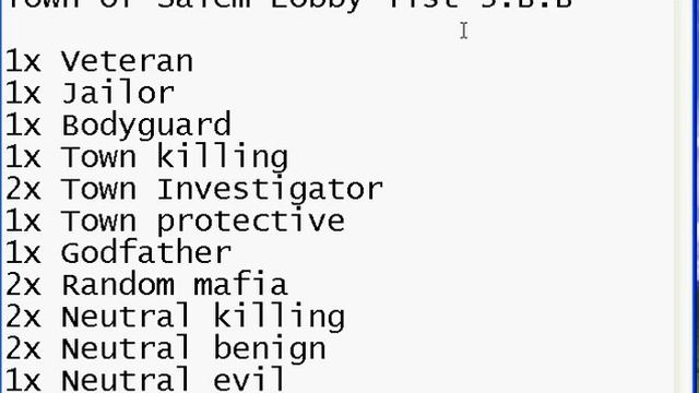 Town of Salem: How to setup a good Lobby смотреть онлайн