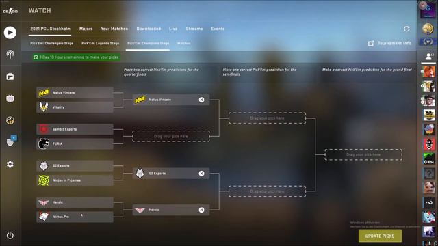 Pick 'em Challenge Stockholm PREDICTIONS - Champions Stage смотреть онлайн