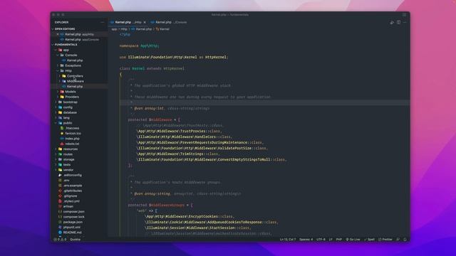 An Overview of the Lifecycle of a Laravel Application смотреть онлайн
