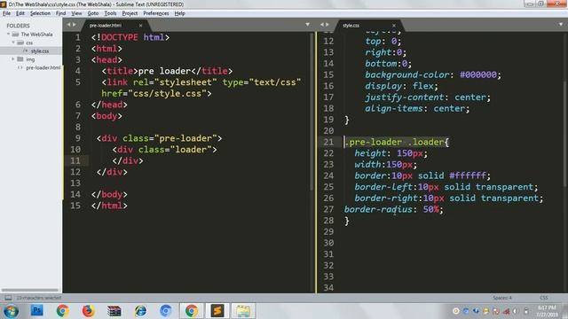 Preloader / Pageloader using only html css смотреть онлайн