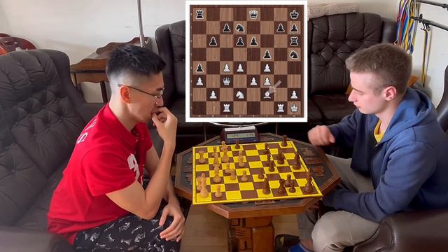 Chess Blitz 3+0!  GM Peng Li Min - IM Larkin Vladyslav
