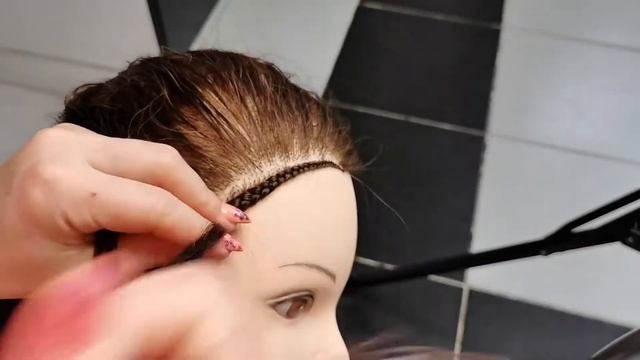 УЧИМСЯ ПЛЕСТИ БРЕЙДЫ из своих волос смотреть онлайн