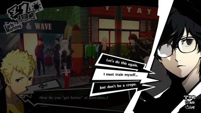 Joker's pancake pun - Persona 5 Royal смотреть онлайн