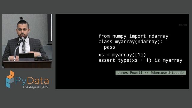 James Powell: What You Got Is What You Got | PyData LA 2019 смотреть онлайн