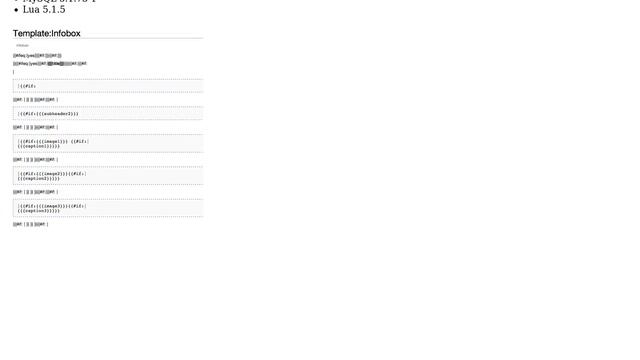 Mediawiki: import, render and use correctly Infobox template смотреть онлайн