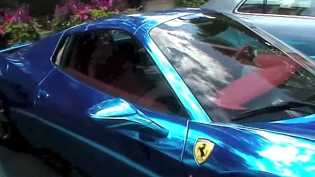 Arab Chrome Blue 458 Spider смотреть онлайн