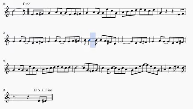 Partitura The Entertainer Saxofón Soprano смотреть онлайн