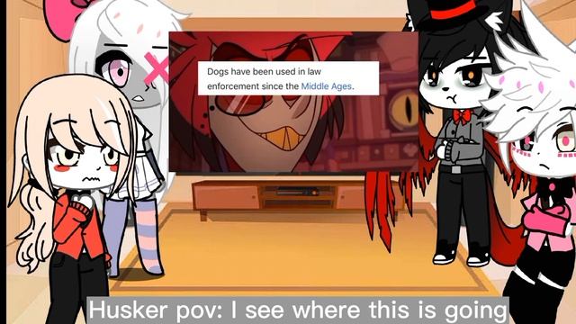 -Hazbin hotel react to Alastor- pt 4/5 ?? Eng смотреть онлайн