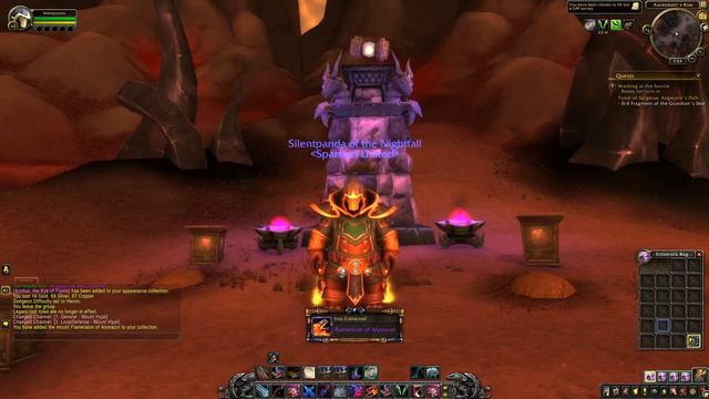Flametalon of Alysrazor mount drop - WOW смотреть онлайн