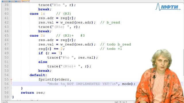 PDP-11. Моды адресации - part2 - Реализация мод. SOB смотреть онлайн