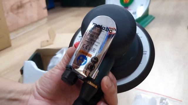 Metabo Dsx 150 601558000 - Máy Chà Nhám 150 Mm Bằng Khí Nén