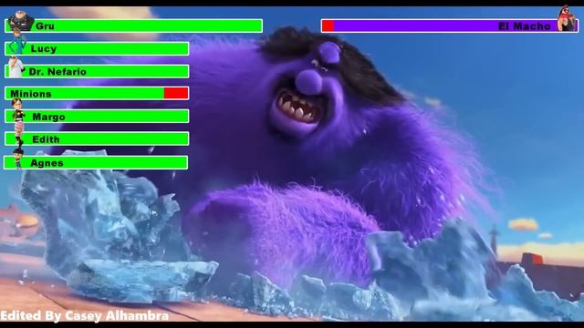 Despicable Me 2 (2013) Final Battle with healthbars смотреть онлайн