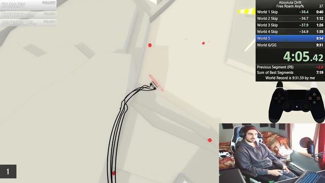 Absolute Drift WR Speedrun - Any% in 7:41 - Brand New Route! #StreamHighlight смотреть онлайн